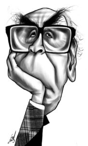 José Saramago na caricatura internacional