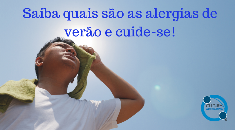 Alergias de verão e cuide-se!