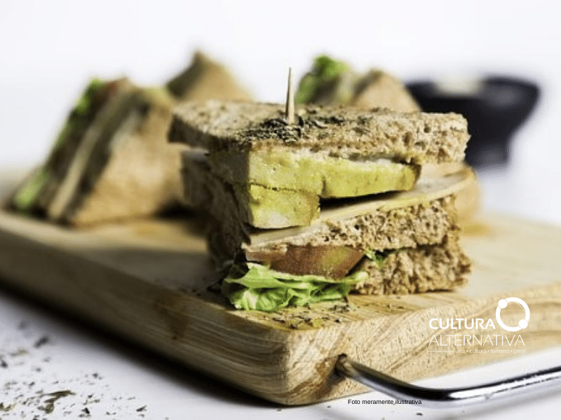Sanduíche vegetariano - Cultura Alternativa