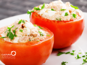 Receita de Tomates Recheados - Cultura Alternativa