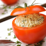 Arroz com Requeijão e Tomates Caqui - Cultura Alternativa