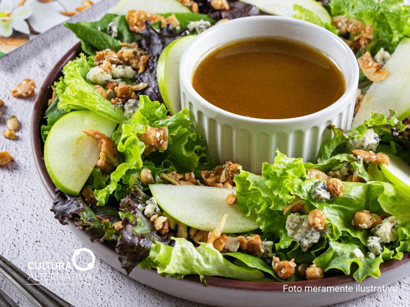 Salada Agridoce Crocante - Cultura Alternativa