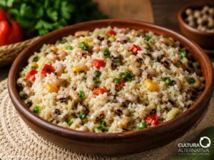 Baião de dois vegano - Site cultura alternativa