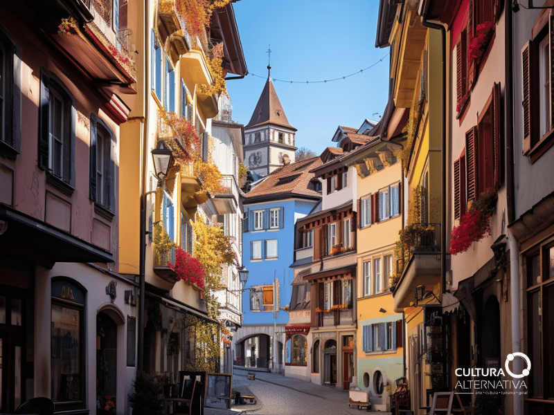 Altstadt cidade velha em Zurique - Cultura Alternativa