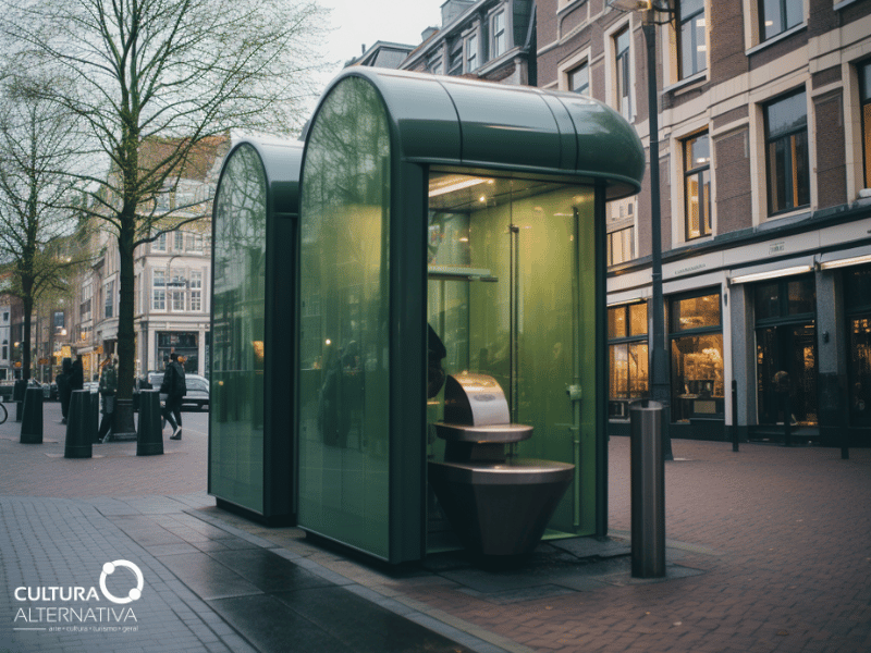 Banheiro sempre pago em Amsterdã - Cultura Alternativa