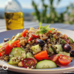 Salada Mediterrânea com Quinoa - Site Cultura Alternativa