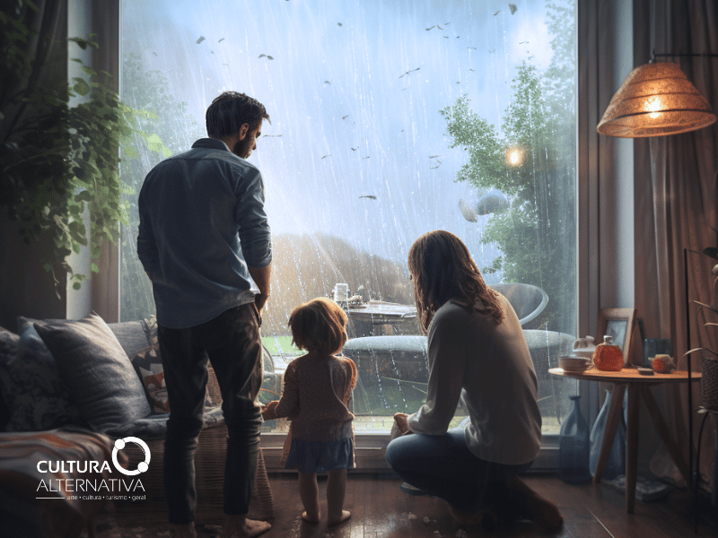 Como e por que falar sobre o Luto com crianças - Atividades para Famílias em Dias Chuvosos - Site Cultura Alternativa