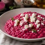 Risoto de beterraba com queijo de cabra - Site Cultura Alternativa