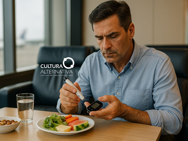 Diabético: o que comer na sala vip e no vôo - Cultura Alternativa
