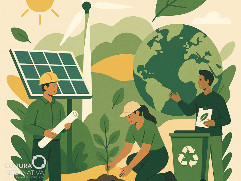 Empregos sustentáveis no Brasil - Site Cultura Alternativa