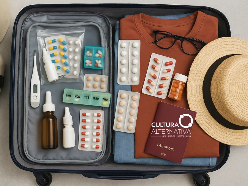 Remédios em viagens com várias paradas: como arrumar - Cultura Alternativa