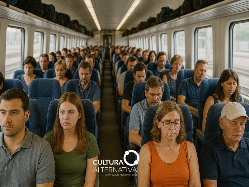 Trens lotados no verão europeu - Cultura Alternativa
