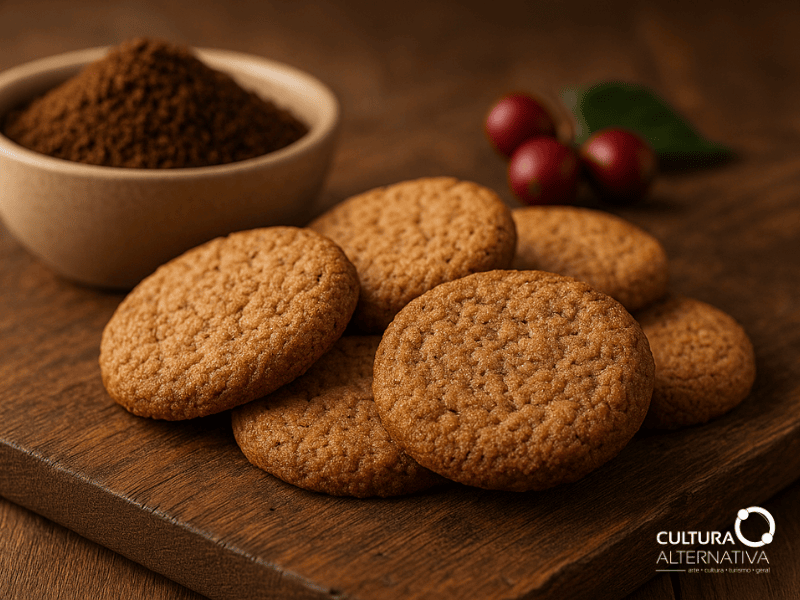 Biscoito com farinha de casca do café  - Site Cultura Alternativa