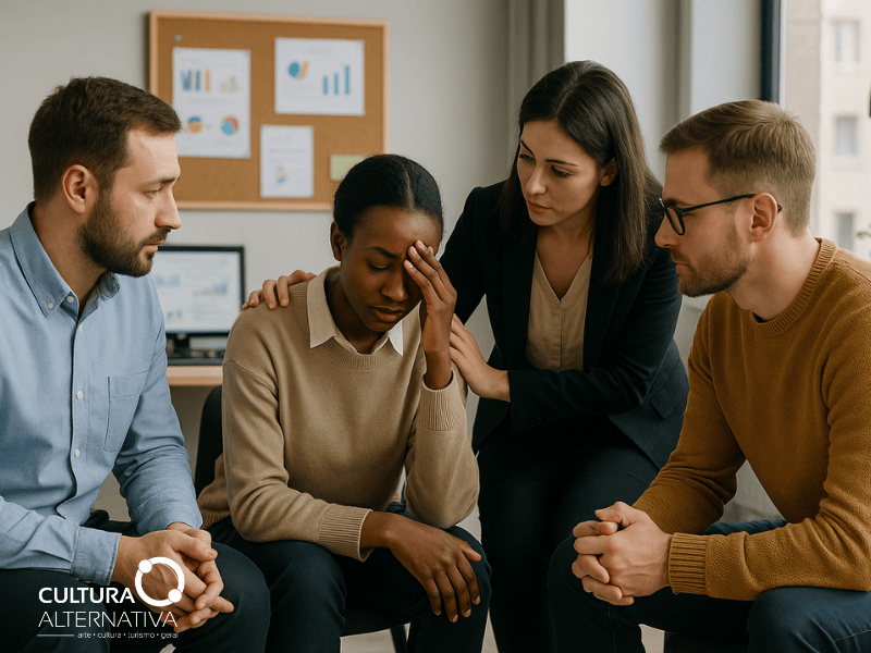 saúde mental no trabalho - Site Cultura Alternativa