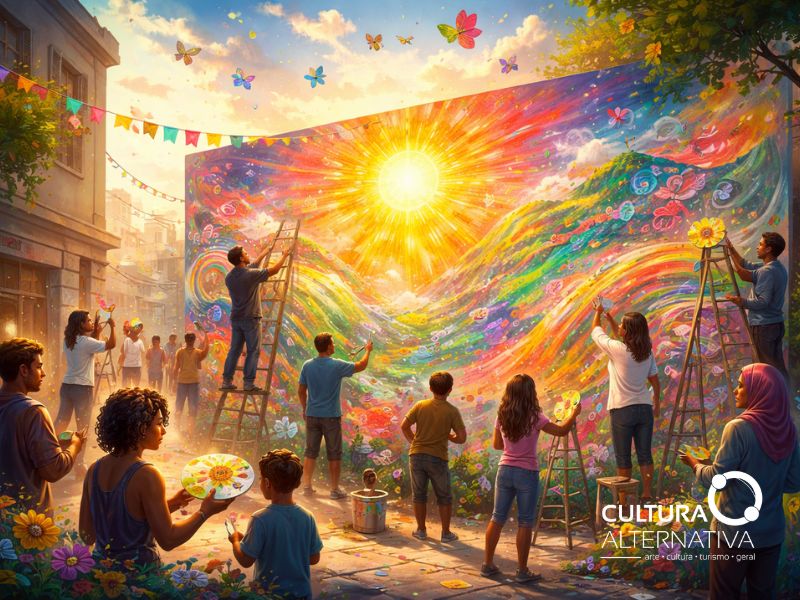 Arte como ferramenta de esperança coletiva - Cultura Alternativa