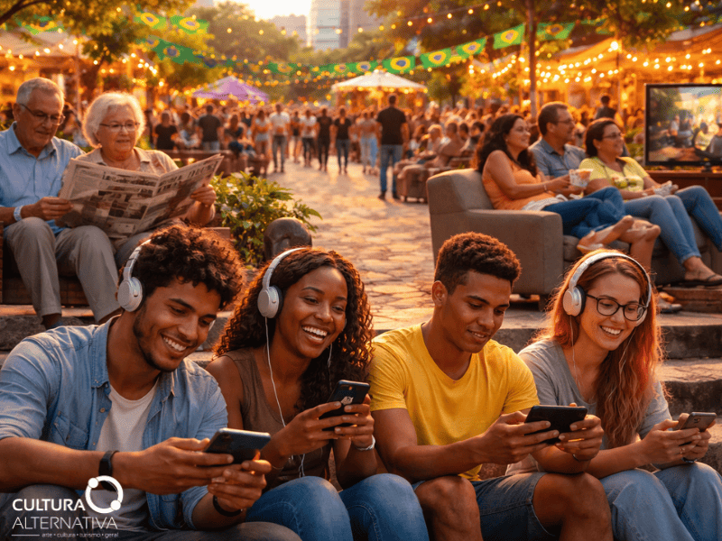 Como cada geração consome cultura - Site Cultura Alternativa