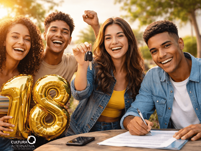 Transição de adolescente para adulto - Site Cultura Alternativa