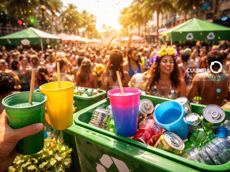 Sustentabilidade: O lixo zero é possível na folia carnavalesca? - Cultura Alternativa