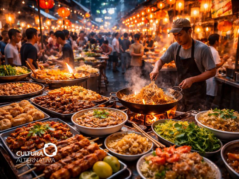 A rica história e cultura por trás da comida de rua na Ásia - Culturan Alternativa