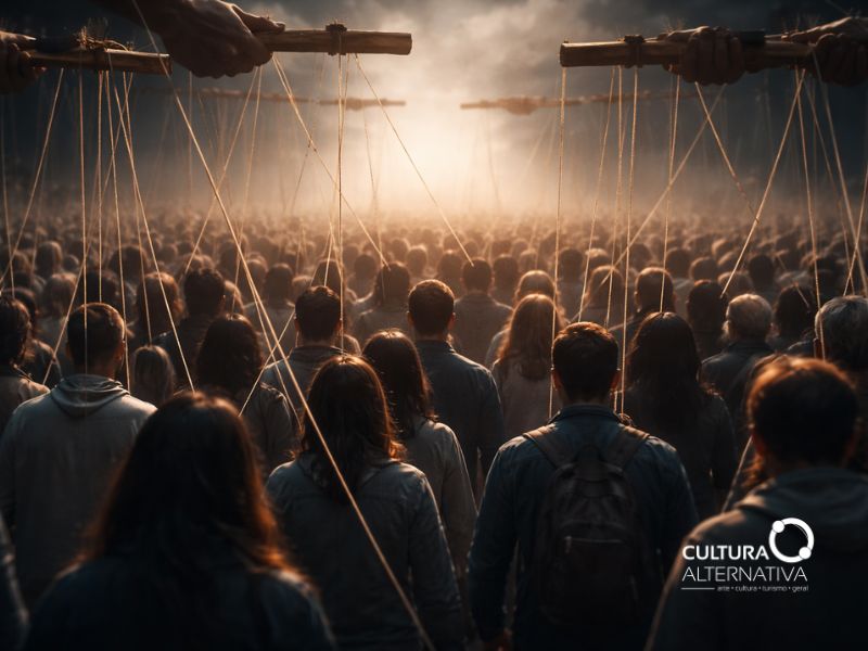 Cada vez mais a sociedade vira massa de manobra - Cultura Alternativa