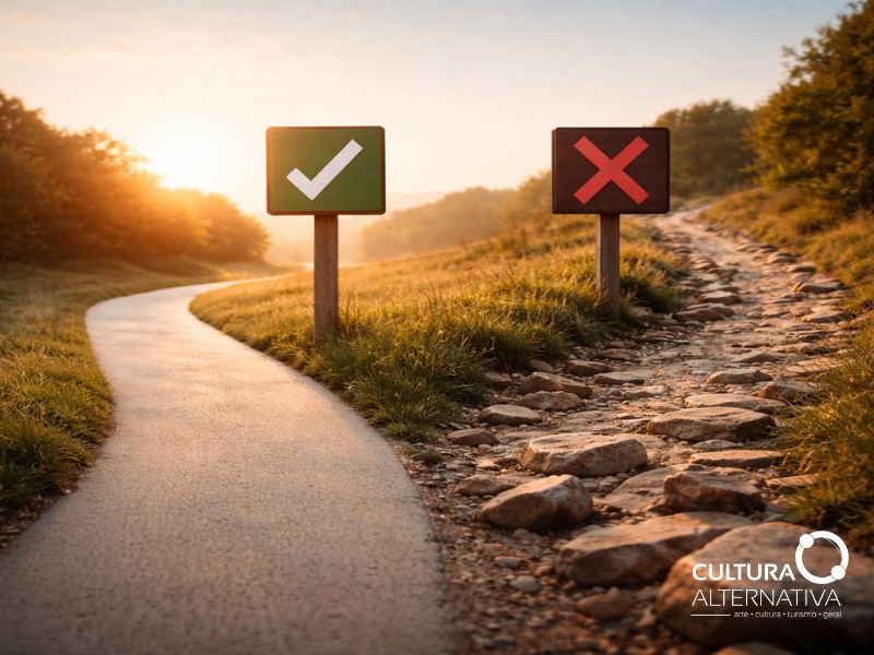 Decisões fáceis vida difícil decisões difíceis vida fácil - Cultura Alternativa