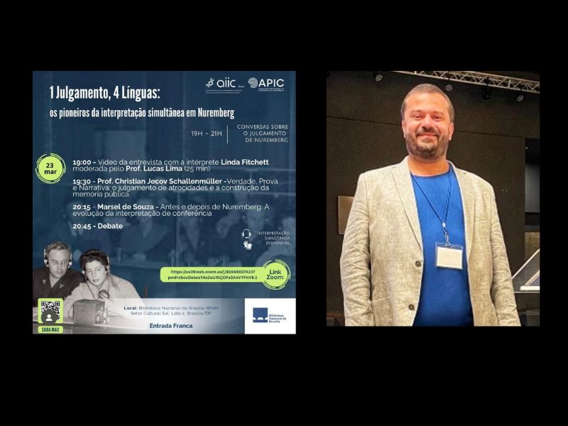 Interpretação simultânea em Nurember - Cultura Alternativa
