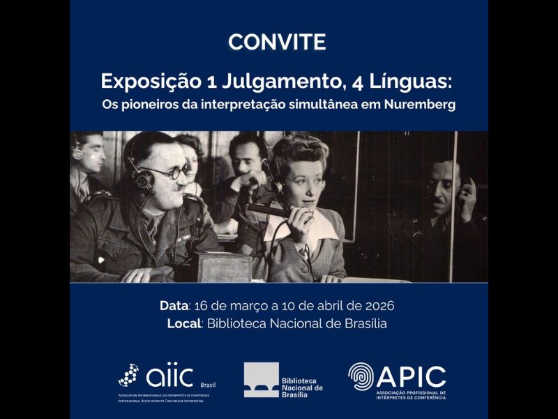 Interpretação simultânea em Nuremberg 1