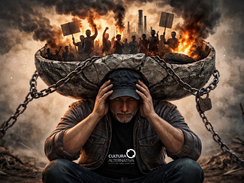 O Impacto Invisível saúde mental de quem faz greve - Cultura Alternativa