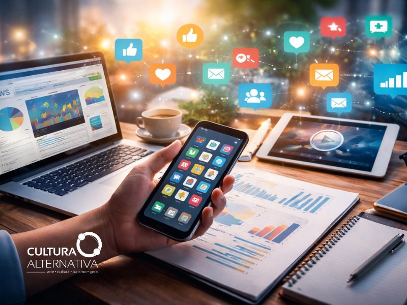 Pesquisa Meio & Ideias 2026 mostra percentuais do digital - Cultura Alternativa