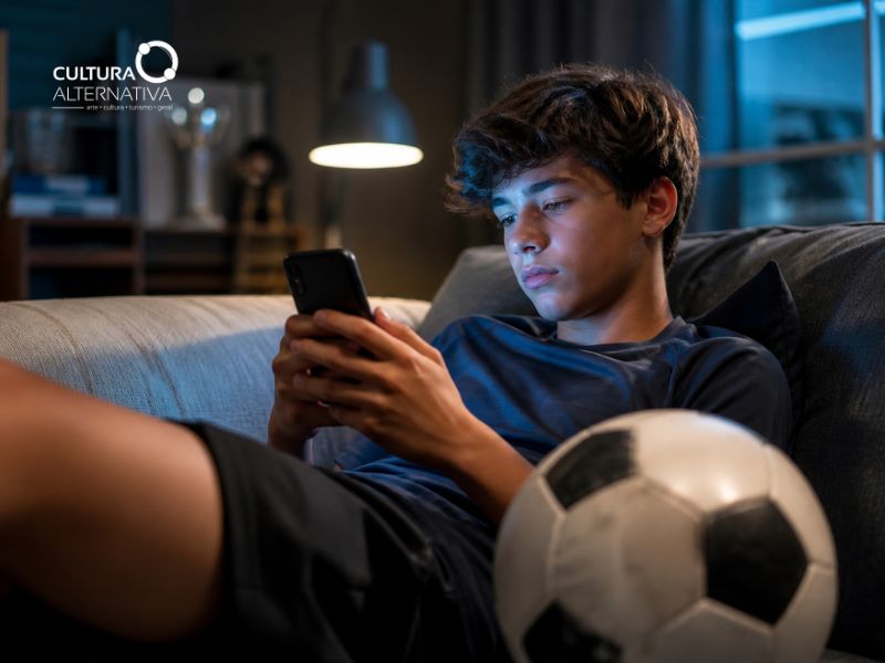 A tecnologia o celular impedem os jovens de malhar -