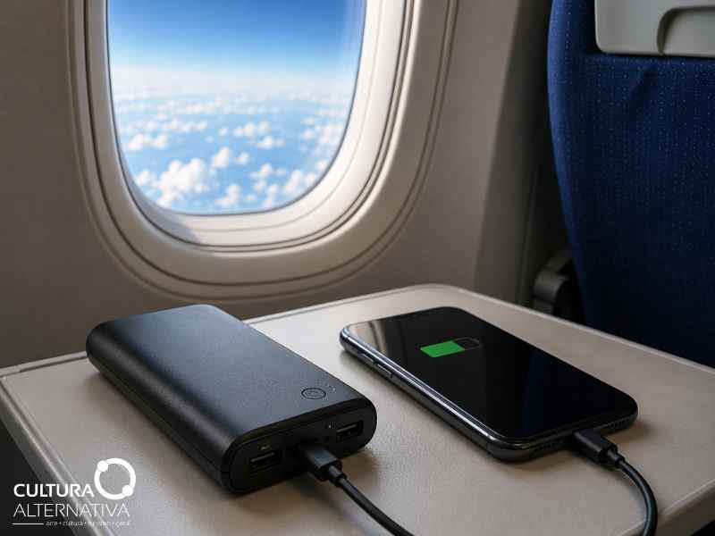 Power banks em voos - Site Cultura Alternativa