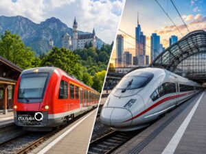 A diferença entre o trem regional e o ICE na Alemanha - Cultura Alternativa