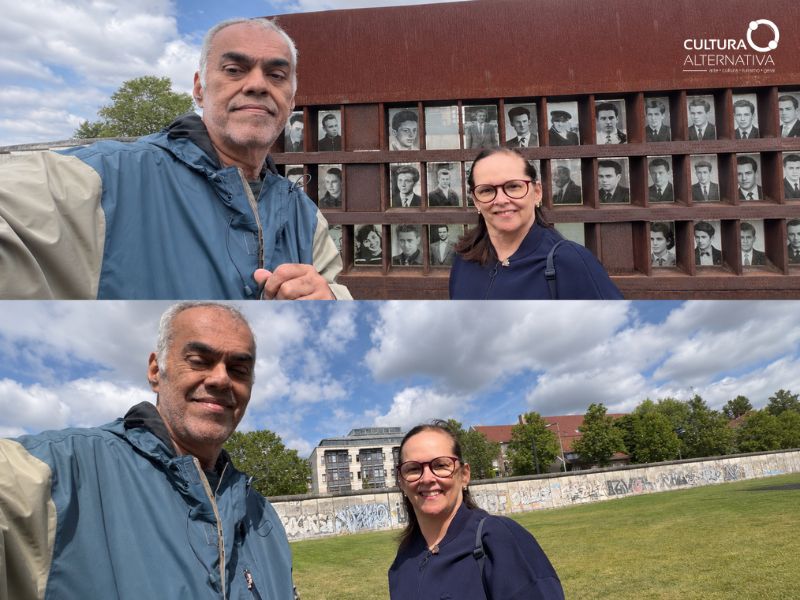 Emoção na visita ao muro de Berlim e a história de Otfried Reck - Cultura Alternativa