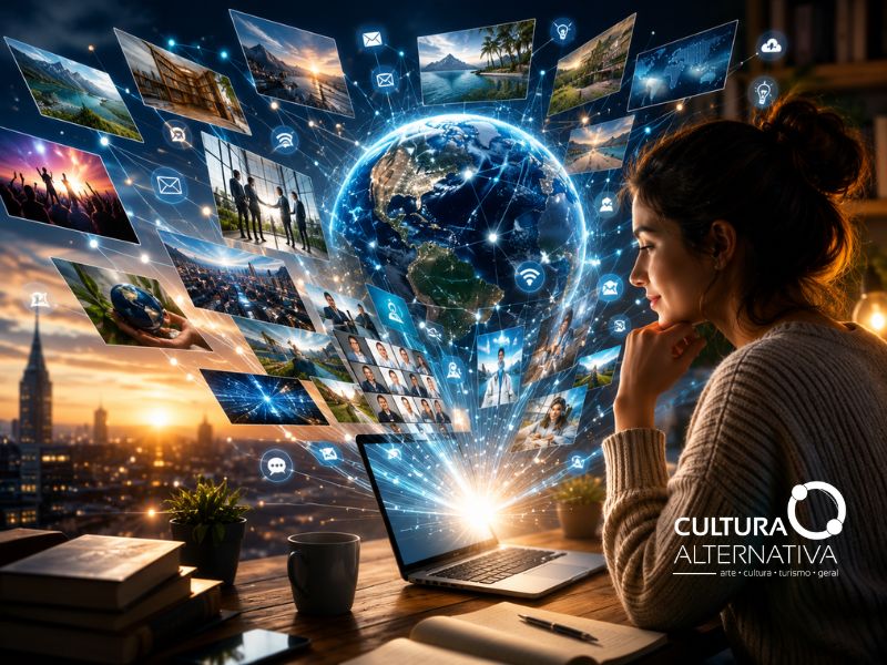 A internet popularizou as informações e mudou a sociedade