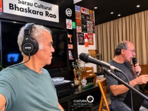 Sarau Cultura Alternativa 2026 Anand Rao e Sérgio Albuquerque - Cultura Alternativa