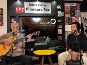 Sarau Cultura Alternativa 2026 com Arisson Tavares e Anand Rao - Cultura Alternativa