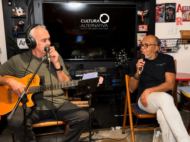 Sarau Cultura Alternativa 2026 com Jorge Amâncio e Anand Rao - Cultura Alternativa