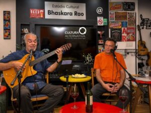 Sarau Cultura Alternativa 2026 com Mauro Rocha e Anand Rao - Cultura Alternativa