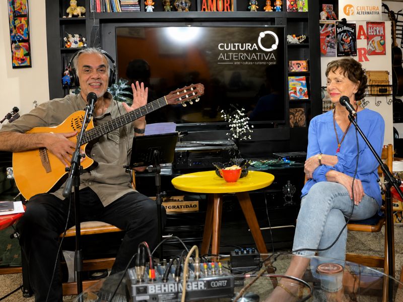 Sarau Cultura Alternativa 2026 com Angélica Torres e Anand Rao - Cultura Alternativa