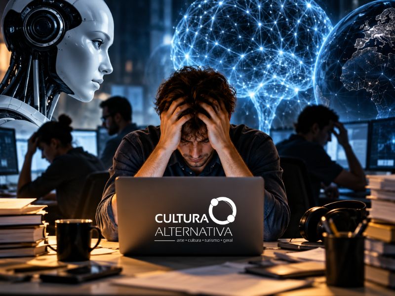 Desgaste mental na IA - Cultura Alternativa