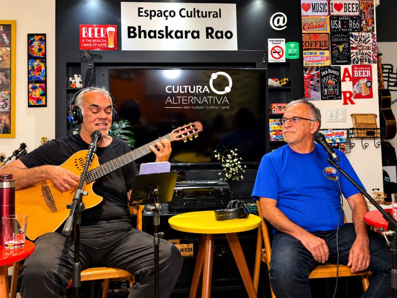 Sarau Cultura Alternativa 2026 Ed Moreira e Anand Rao - Cultura Alternativa