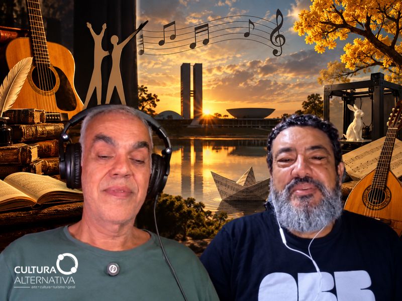 Sarau Cultura Alternativa 2026 com Anand Rao e André Coelho - Cultura Alternativa